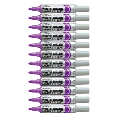 Afbeelding van Pentel MWL5S 12 stuks marker paars
