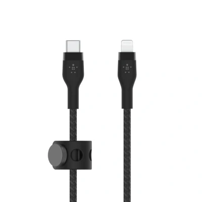 Afbeelding van Belkin BOOST CHARGE™ Braided USB C naar Apple iPhone Lightning 3m Zwart