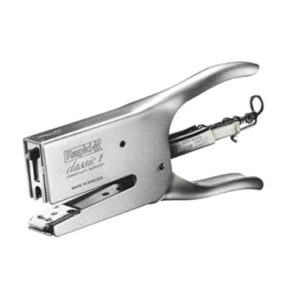 Afbeelding van Rapid Retro K1 niettang, inhoud 50 vel Mat Chroom 26/6 8 ZILVER