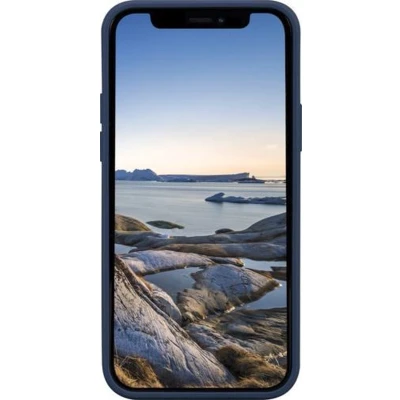 Afbeelding van Apple iPhone 13 Pro Max Hoesje Gerecycled Siliconen en TPU (zacht) dbramante1928 Softcase/Backcover Blauw Telefoonhoesje