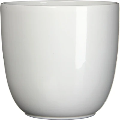 Afbeelding van Bloempot Pot rond es/19 tusca 20 x 22.5 cm wit Mica Decorations
