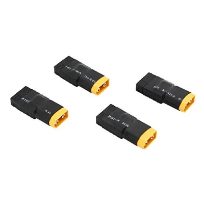 Afbeelding van BDHI 4pcs No Wires Connector: Male XT60 / XT 60 to Female Traxxas TRX Adapter(BDHI 86)
