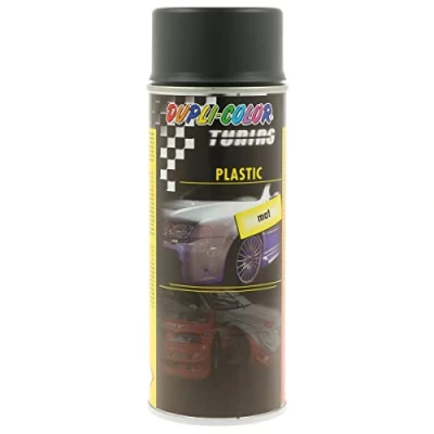 Afbeelding van Dupli Color 327285 plastic spray, 400 ml, antraciet mat