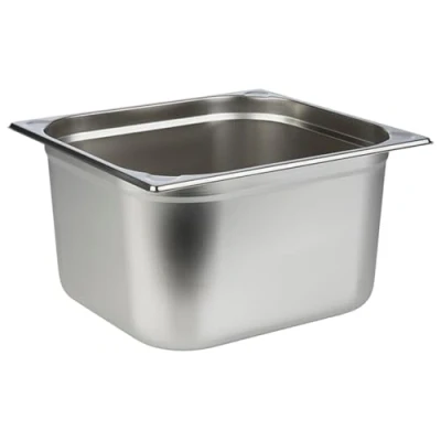 Afbeelding van APS 81707 GN 2/3 container, roestvrij staal Gastronorm afmetingen 325 x 355 mm/hoogte 200 mm/inhoud 18 liter