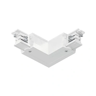 Afbeelding van Paulmann 91372 ProRail3 L Connect Erde 230V railsysteemcomponenten verbinder Wit