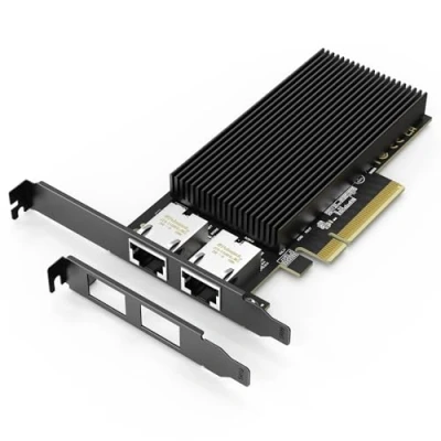 Afbeelding van 10G Dual RJ45 Port PCI E Netwerkkaart, met X540 Controller, Gigaplus T2 10Gb Ethernet Adapter 2 * 10Gbe NIC, Ondersteuning Windows/Linux/ESX Servers