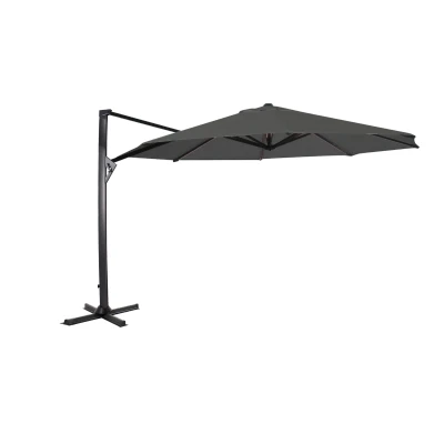 Afbeelding van Zweefparasol Taurus grijs maat: 3,5 meter