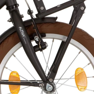 Afbeelding van Alpina Voorvork 16 Cargo J space black matt