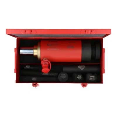 Afbeelding van KS Tools, Pneumatisch gereedschap, Hydraulische duw en trekcilinderset, 16t, 10 stuks.