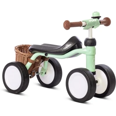 Afbeelding van Loopfiets vanaf 1 jaar Pukylino bundel pastel groen Puky