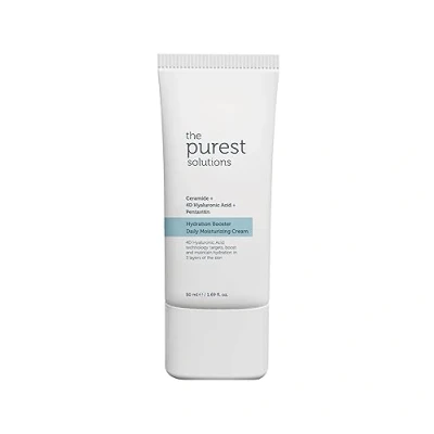 Afbeelding van The Purest Solutions Hydration Booster Daily Moisture Cream Gezichtsbevochtiger voor alle huidtypes, boordevol ceramide, 4D hyaluronzuur, pentavitine 24 uurs intensieve verzorging, wreedheidsvrij 50