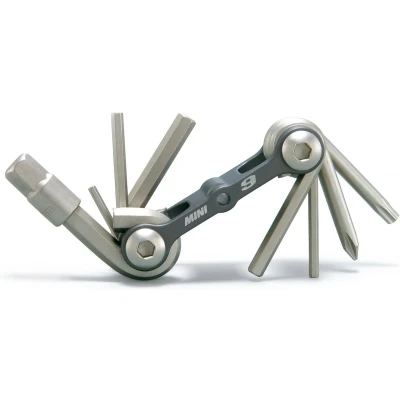 Afbeelding van Topeak Toolset Mini 9 BikeTotaal.nl Zwart