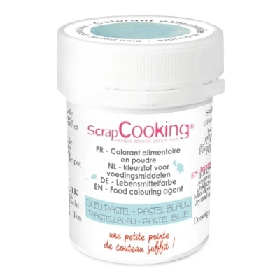 Afbeelding van SCRAP COOKING Kunstmatig kleurpoeder, pastelblauw, 5 g