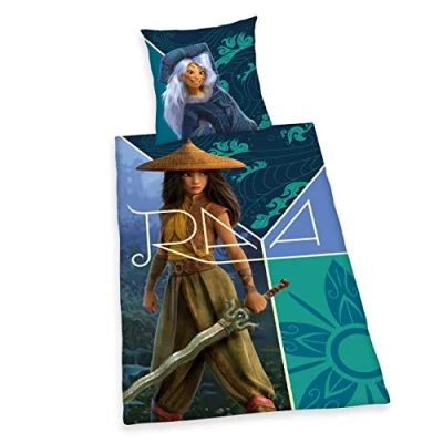 Afbeelding van Herding Beddengoedset, katoen, blauw, 140 x 200 cm