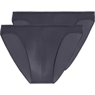 Afbeelding van HOM 2ER PACK Plumes Slip, Heren, Maat: XL, Anthrazit