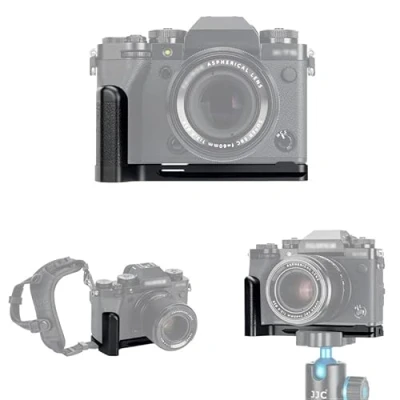 Afbeelding van JJC Metalen Handgreep Quick Release Plaat L Beugel Houder voor Fujifilm X T5 XT5 Vervangt Fuji MHG