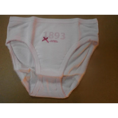 Afbeelding van Petit Bateau 2 Pack Slip Onderbroek streepje roze 1893 12 jaar 150
