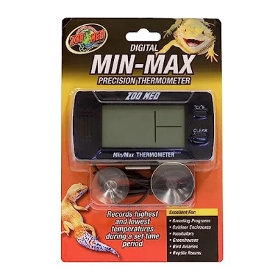 Afbeelding van Zoo Med Digitale Precisie Min Max Thermometer voor Terrarium