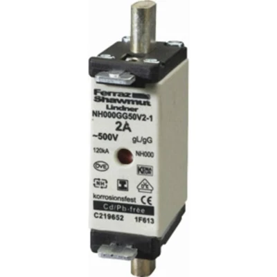 Afbeelding van Mersen 1F663.000000 NH zekering Afmeting : 000 100 A 500 V 1 stuk(s)