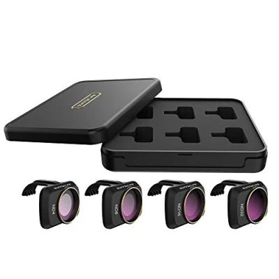 Afbeelding van Fututech ND filterset lensfilter voor DJI Mini 4K SE Mavic 2 lensbescherming accessoires drone waterdicht krasbestendig (ND4*1 ND8*1 ND16*1 ND32*1)