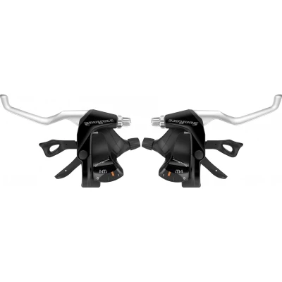 Afbeelding van Sunrace Remgreepverstellers STM406 3/7V zwart/zilver