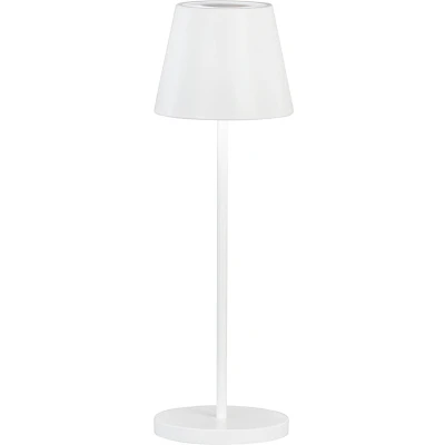 Afbeelding van FHL easy! Mobiele Tafellamp Cosenza 2.0 (Accu) 1x LED 2,0 W + 1,0W RGB (incl.) 2700K Ø11cm, H:34cm USB oplading Zandwit