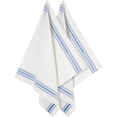 Afbeelding van Glazendoek De Witte Lietaer Dish Blue (2 stuks)