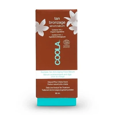 Afbeelding van Coola Organic Sunless Tan Anti Aging Face serum zelfbruiner 50 ml