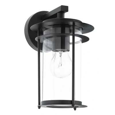 Afbeelding van Eglo Wandlamp Valdeo Neerwaarts Buitenverlichting Zwart