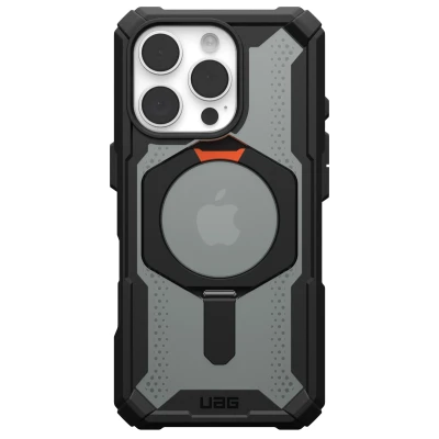 Afbeelding van Apple iPhone 16 Pro MagSafe Hoesje Kunststof UAG Hardcase/Backcover Zwart Telefoonhoesje Shockproof/Valbescherming