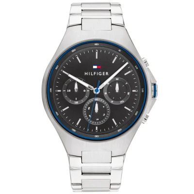 Afbeelding van Tommy Hilfiger Sport Chronograaf Silber/grau silber, Heren, Maat: One Size, silber
