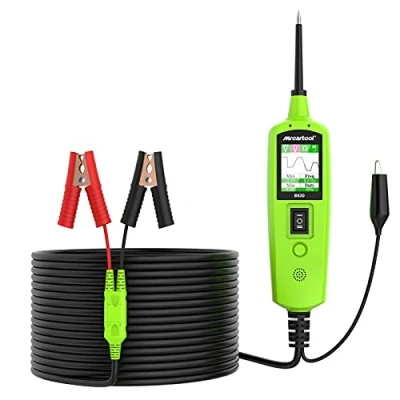 Afbeelding van MR CARTOOL B530 Auto Power Circuit Tester Probe Kit, 12V 24V Automotive Elektrisch Systeem Diagnostisch Tool met LED Zaklamp, 10M Kabel, Tester, Digitale Spanning Multimeter