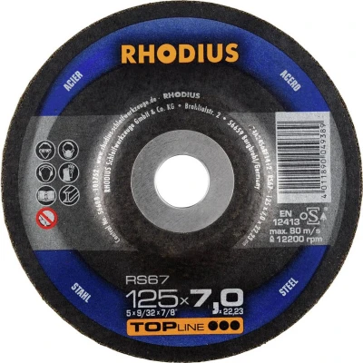 Afbeelding van Rhodius 200141 RS67 Afbraamschijf Staal 25 stuk(s)