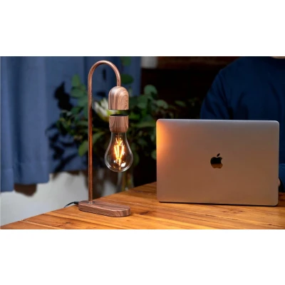 Afbeelding van Gingko Evaro LightBulb Zwevende Lamp Walnoot