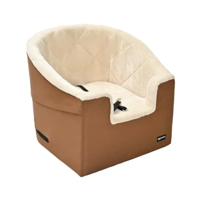 Afbeelding van Amazon Basics Stoelverhoger voor huisdieren, emmerstijl, beige