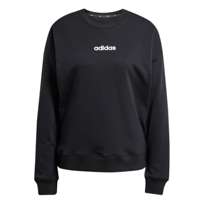 Afbeelding van adidas Sportswear Essentials Linear Sweater, Dames, Maat: XXL, Black/white