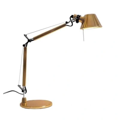 Afbeelding van Artemide Tolomeo Micro Bureaulamp Retrofit Goud