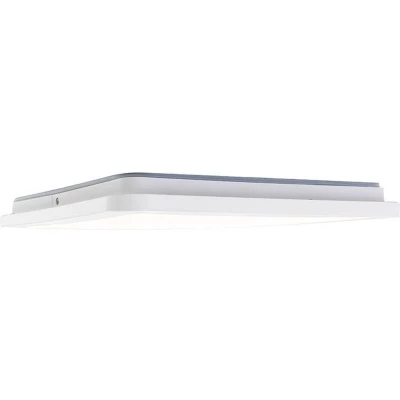 Afbeelding van ETH Anne LED plafonnière 4 settings wit 17x2.7cm 10W IP44 Vierkant