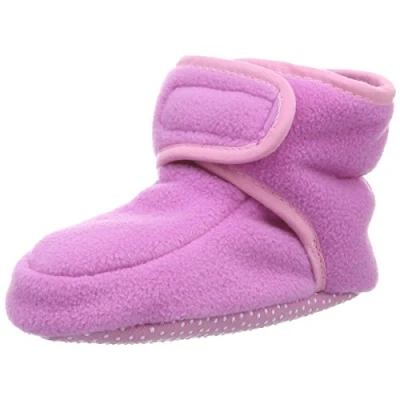 Afbeelding van fleece slofjes fuchsia