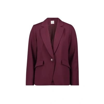 Afbeelding van Betty &amp; Co Blazer, Dames, Maat: 38, Dark aubergine