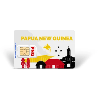 Afbeelding van Simkaart Papoea Nieuw Guinea 6GB Data Prepaid Met Snel 4G/5G Internet En Bellen Op Reis In Australië Oceanië Airport Telecom