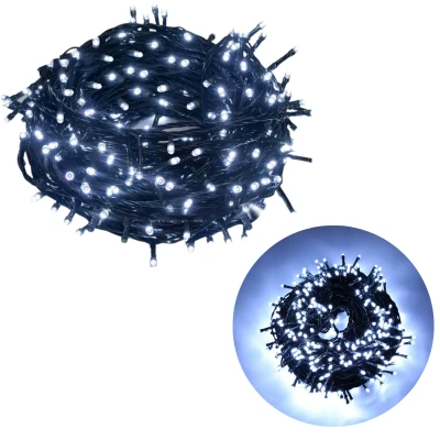 Afbeelding van Cheqo® Kerstboomverlichting Micro Clusterverlichting Kerstlampjes Led Verlichting Kerstverlichting voor Binnen en Buiten 560 LED&#039;s 11 Meter Wit