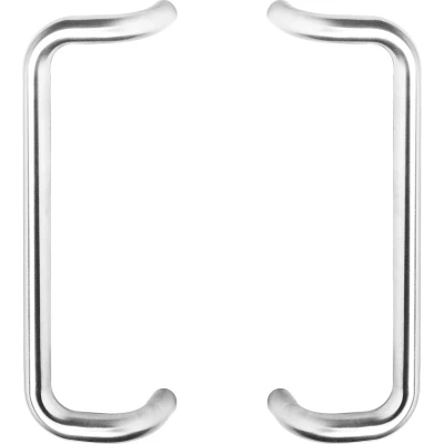 Afbeelding van Deurgrepen set D model 630x75x30 geborsteld RVS
