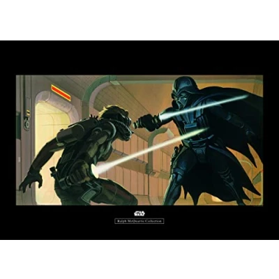 Afbeelding van Komar Poster Star Wars Classic RMQ Vader luik Hallway