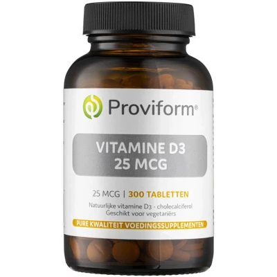 Afbeelding van Proviform Vitamine D3 25 mcg (1000IE)