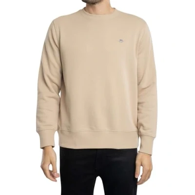 Afbeelding van GANT Shield C NECK Sweater, Heren, Maat: XXL, Dry sand