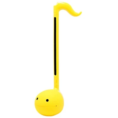 Afbeelding van Otamatone [kleur] Japanse elektronische muziekinstrumenten, draagbare synthesizer van Cube/Maywa Denki [Engelse versie] [normaal/klassiek formaat] geel