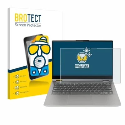 Afbeelding van BROTECT Antireflecterende Beschermfolie voor Lenovo ThinkBook 14s Yoga Anti Glare Screen Protector, Mat, Ontspiegelend
