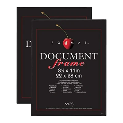 Afbeelding van MCS Formaat Frame, Zwart, 8,5 x 11 Inch