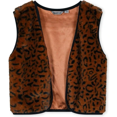 Afbeelding van Moodstreet Gilet Leopard Maat 110 116